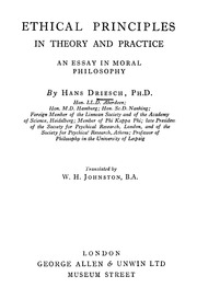 المبادئ الأخلاقية في النظرية والتطبيق مقال في الفلسفة الأخلاقية.  