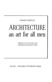 الهندسة المعمارية فن لجميع الرجال  