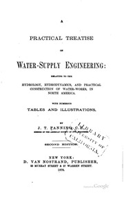 أطروحة عملية في هندسة إمدادات المياه:  ارض الكتب