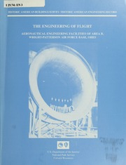 ارض الكتب هندسة الطيران: مرافق هندسة الطيران في المنطقة ب ، قاعدة رايت باترسون الجوية ، أوهايو 