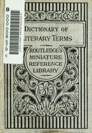 Download book A Dictionary Of Literary Terms PDF - Noor Library