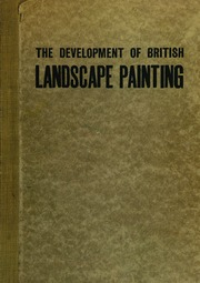 تطور رسم المناظر الطبيعية البريطانية بالألوان المائية  ارض الكتب