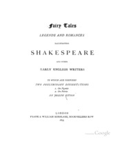 حكايات وأساطير ورومانسية توضح شكسبير وغيره من الكتاب الإنجليز الأوائل: من أجل ...  ارض الكتب