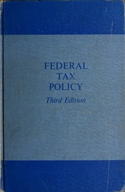 سياسة الضرائب الفيدرالية  ارض الكتب