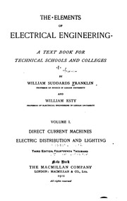 عناصر الهندسة الكهربائية. كتاب نصي للمدارس والكليات الفنية  ارض الكتب
