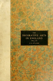الفنون الزخرفية في إنجلترا ، 1660-1780  ارض الكتب