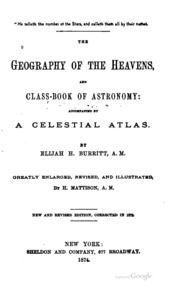 جغرافية السماوات وكتاب الفلك: مصحوب بأطلس سماوي  