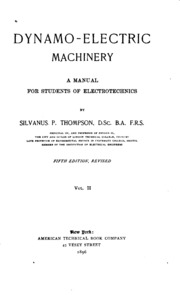 آلات الدينامو الكهربائية: دليل لطلاب التقنيات الكهربية  ارض الكتب