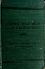 موارد النحاس في كاليفورنيا  ارض الكتب