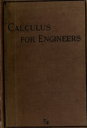 Download book The Calculus For Engineers PDF - Noor Library