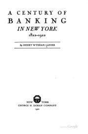 قرن من العمل المصرفي في نيويورك  
