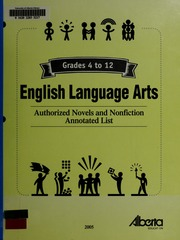 فنون اللغة الإنجليزية ، الصفوف من الرابع إلى الثاني عشر: الروايات المرخصة والقائمة المشروحة غير الخيالية  