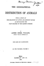 التوزيع الجغرافي للحيوانات ، مع دراسة العلاقات بين الكائنات الحية والمنقرضة لتوضيح التغيرات الماضية على سطح الأرض  ارض الكتب