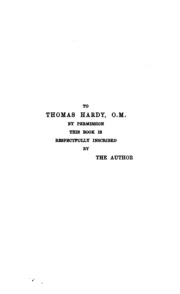 قاموس توماس هاردي. شخصيات ومشاهد الروايات والقصائد مرتبة وموصوفة أبجديا  