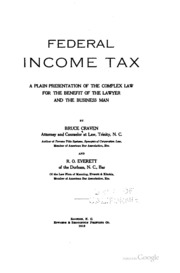 ضريبة دخل فدرالية؛ عرض واضح للقانون المعقد لصالح المحامي ورجل الأعمال  ارض الكتب