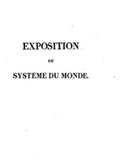 Exposition Du Système Du Monde 