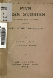 خمس قصص إيرلندية: مترجمة من ",Sgeuluidhe Gaodhalach", الأيرلندية  