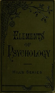 عناصر علم النفس. كتاب  