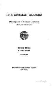 الكلاسيكيات الألمانية: روائع الأدب الألماني المترجمة إلى الإنجليزية  ارض الكتب