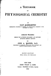 كتاب نصي للكيمياء الفسيولوجية  