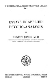 Essyas في التحليل النفسي التطبيقي  
