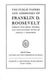 الأوراق العامة وعناوين فرانكلين دي روزفلت. [مورد إلكتروني 