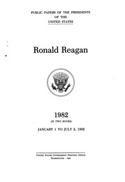 رونالد ريغان [مورد إلكتروني]: 1982 (في كتابين)  