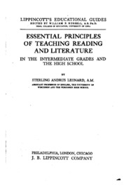 Download Book Essential Principles Of Teaching Reading And Literature Download Book Essential Principles Of Teaching Reading And Literature