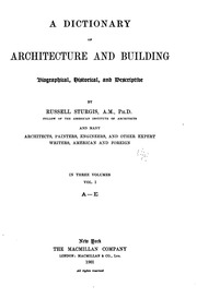 معجم العمارة والبناء: السيرة الذاتية والتاريخية والوصفية  ارض الكتب