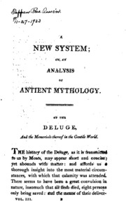 نظام جديد أو تحليل الأساطير القديمة ..  ارض الكتب