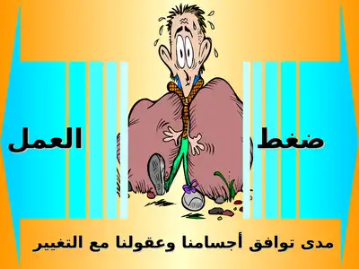 ضغط العمل  ارض الكتب
